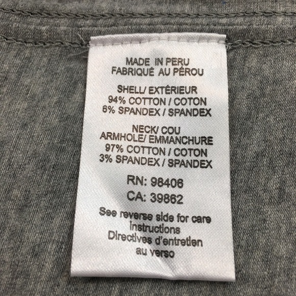 Theory - NWT Men’s Charcoal Tank Top - Picture 6 of 6